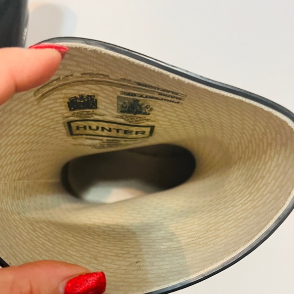 Hunter Ladies Original Gloss Short Boots - Picture 5 of 10